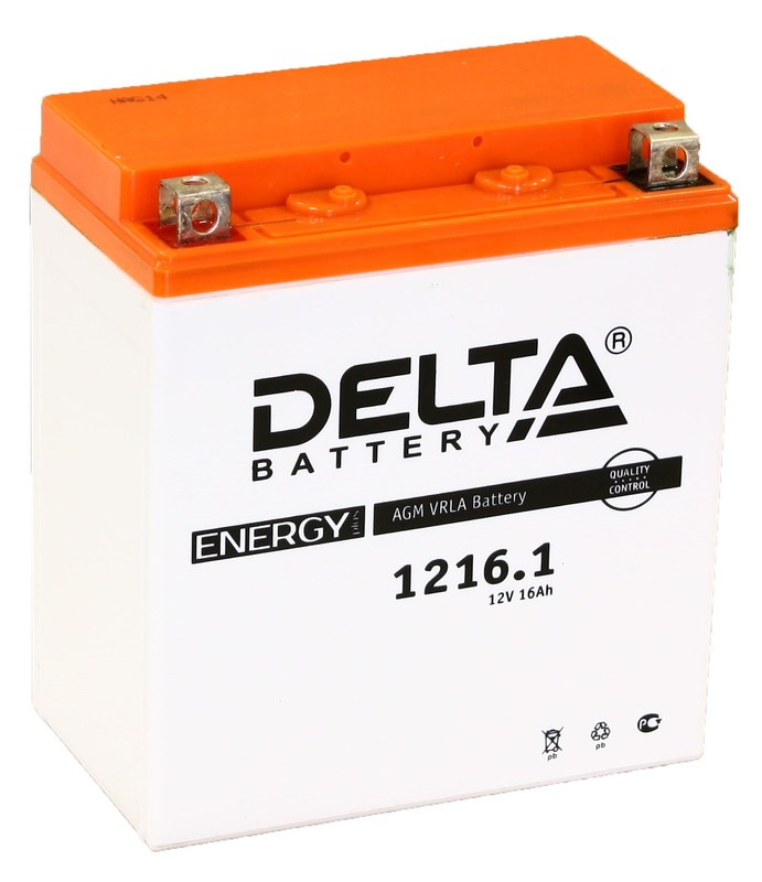батарея Delta CT CT 1216.1 (YTX16-BS) (CT 1216.1)                                 16ah 12V - купить в Нижнем Новгороде